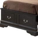 Upholstered Panel Sleigh Bed Design by Unique Piece Furniture