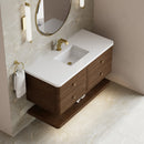James Martin Allamari 48" Floating Single Bathroom Vanity, Sable