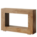 Narrow Entryway Storage Console Table With Open Shelf by HouseOfZazla