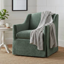 Luisa - Skirted Swivel Accent Chair by HouseOfZazla