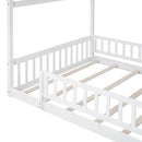 Bed House Bed Frame With Fence by HouseOfZazla