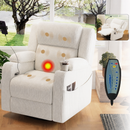Electric Power Recliner Chair with Heat and Massage