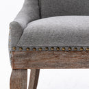 Ultra - Side Dining Chair, Nail Head (Set of 2) by HouseOfZazla