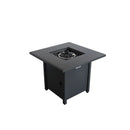 Powdercoated Fire Pit With Top - Gray by HouseOfZazla