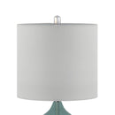 Ellipse Curved Glass Table Lamp, Set of 2