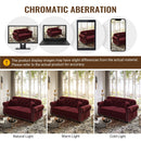 Upholstered Chesterfield Sofa With Nailhead Trim And Rolled Armrests