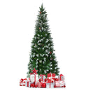 5/6/7.5 Feet Artificial Pencil Christmas Tree with Pine Cones by DirectDeals