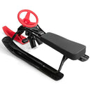 Kids Snow Sand Grass Sled w/ Steering Wheel and Brakes by LJGDeals