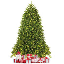 7.5 Feet Artificial Fir Christmas Tree with LED Lights and 1968 Branch Tips by LJGDeals