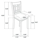 Hester - 5 Piece Dining Set - Espresso by HouseOfZazla