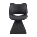 Modern Swivel Dining Chair With High Back by HouseOfZazla