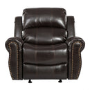 Wide Standard Manual Glider Recliner by Unique Piece Furniture