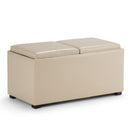 Avalon - 5 Piece Storage Ottoman, Contemporary by HouseOfZazla
