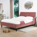 Aspen - Vertical Tufted Modern Headboard Platform Bed Set by Unique Piece Furniture