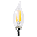 E12 3W LED Filament Candelabra Shape Dimmable Energy Saving 12V Low Voltage Light Bulb