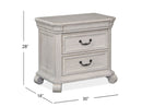 Bronwyn - Drawer Nightstand - Alabaster by Unique Piece Furniture