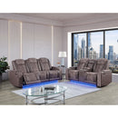 Duran - Power Reclining Sofa With Power Headrest by HouseOfZazla