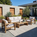 4 Piece Patio Sofa Set