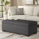 Gabbie - Coffee Table Upholstered Storage Ottoman by HouseOfZazla
