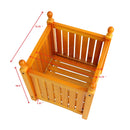 Square Outdoor Flower And Herb Pot - Teak by Unique Piece Furniture