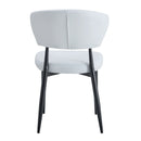 Minimalist Ergonomic Dining Chair With Curved Backres (Set of 4) by HouseOfZazla