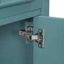 Elegant Bathroom Vanity With Ceramic Sink, Soft Close Door, Adjustable Shelf by HouseOfZazla