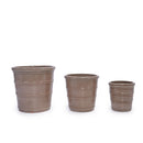 3 Pieces Flowerpot, Planter For Patio, Garden Or Windowsills by HouseOfZazla