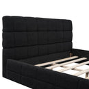 Upholstered Platform Bed With Headboard by HouseOfZazla