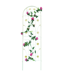 4 Pack Metal Garden Trellis 71" x 19.7" Rustproof Trellis for Climbing Plants Outdoor Flower Support White