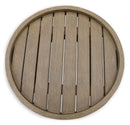 Marina Sun - Round End Table - Beige