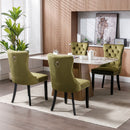 Nikki - High-End Tufted Dining Chair (Set of 2) by HouseOfZazla