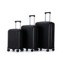 20" / 24" / 28" 3 Pieces / Set Spinner Wheel Luggage, Carry On Suitcase, With Cup Holder & USB Port & Phone Holder by HouseOfZazla