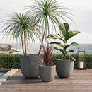 U_STYLE Lightweight MGO Planter Set of 3 by HouseOfZazla