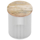 Demy - Handcrafted Metal Accent Table by Unique Piece Furniture