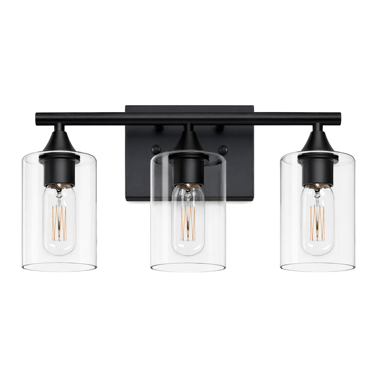 3-Light Matte Bathroom Vanity Wall Light, photo 10 of 10