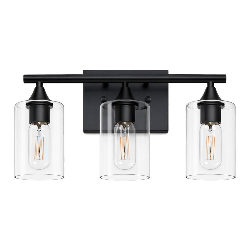 3-Light Matte Bathroom Vanity Wall Light, photo 10 of 10