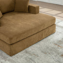 Modern Aesthetic Wide Sofa Bed by HouseOfZazla