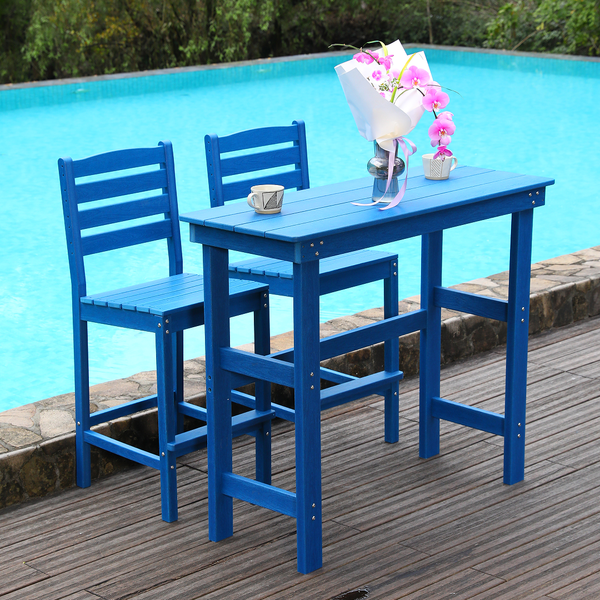 HDPE Outdoor Dining and Bar Table, photo 2 of 10