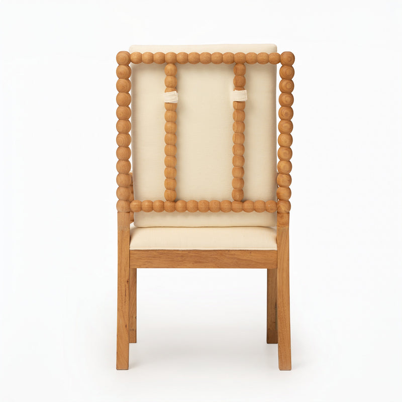 Set of 2 Rubber Wood Dining Chairs, photo 10 of 10