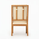 Set of 2 Rubber Wood Dining Chairs