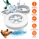 70W Outdoor Bird Bath Heater Winter Deicer with Thermostat, Auto Shutoff & Waterproof Design by GBruno Store