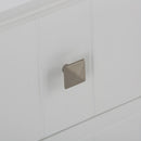 Acadian - 4 Drawer Floor Storage Cabinet - Pure White