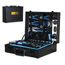 Combined Maintenance Tool Suitcase 247 Pieces Of Basic Home Maintenance Tool Set General Machinery Tool Set - Blue by HouseOfZazla