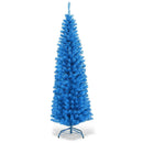 6 Feet Unlit Pencil Slim Tree Artificial Christmas Tree by LJGDeals