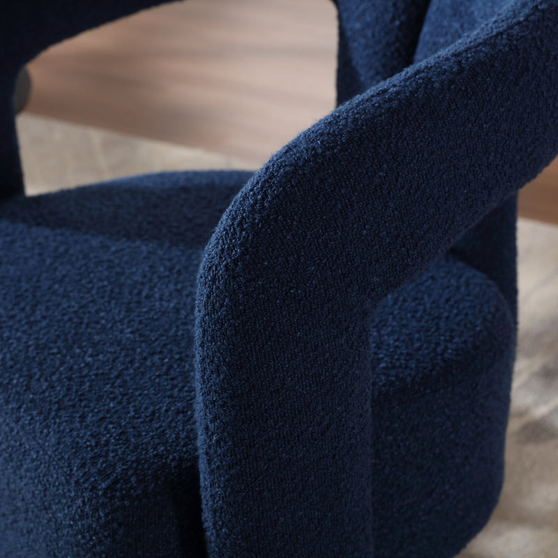 360 Degree Swivel Cuddle Barrel Accent Chairs, Round Armchairs with Wide Upholstered, Fluffy Fabric Chair for Living Room, Bedroom, Office, Waiting Rooms