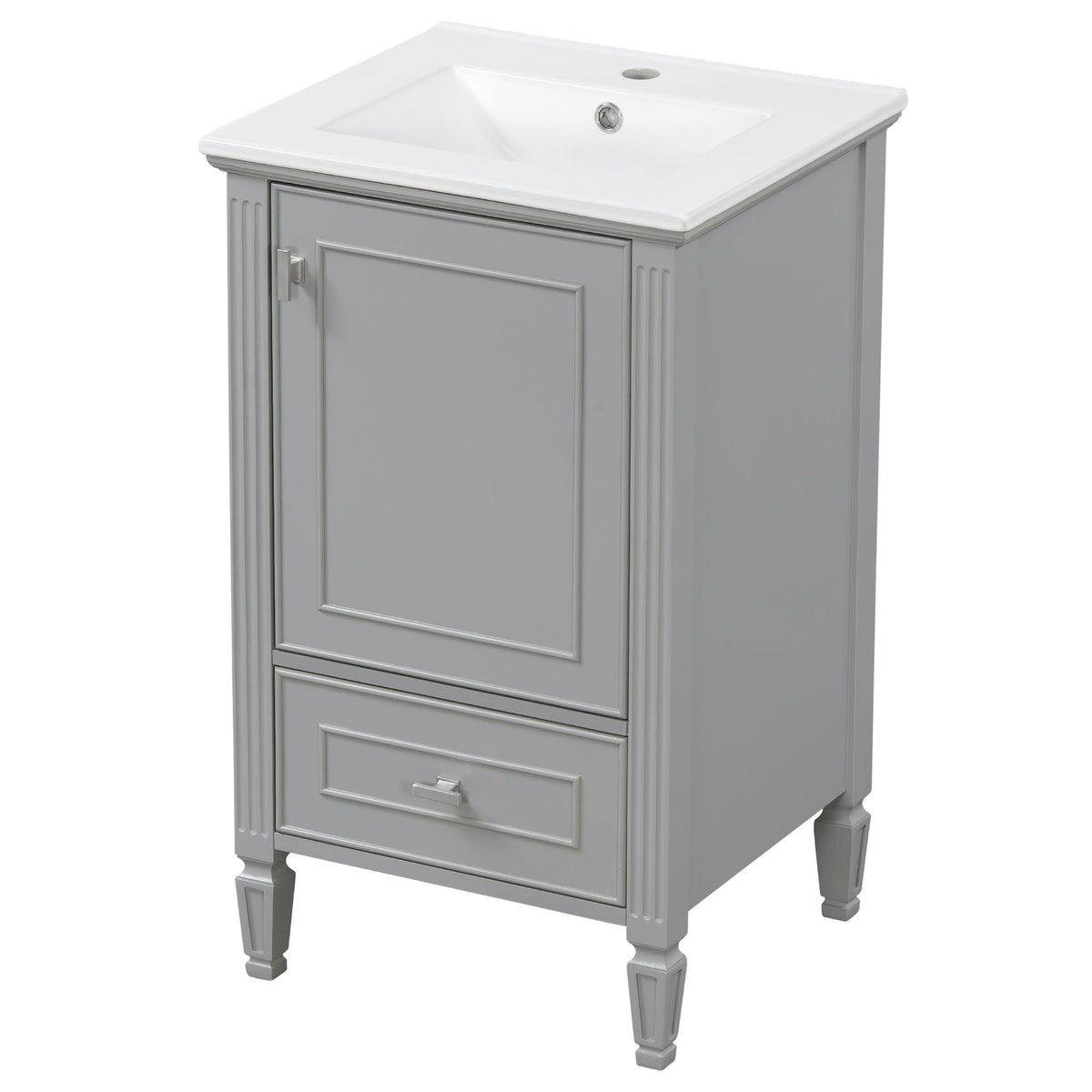 Retro Bathroom Vanity With Sink, photo 37 of 40