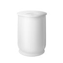 Luxury Bucket Towel Warmers, Large Towel Warmers For The Bathroom, Fits Up To 2 Oversized Towels - White by HouseOfZazla
