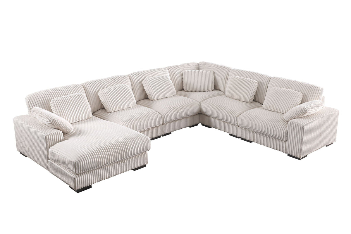 Nadine - Modular Corner Sectional Sofa With Left Facing Chaise, photo 7 of 7
