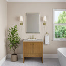 James Martin Hudson 30" Single Bathroom Vanity, Honey Oak