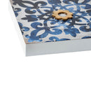 Abstract, And Wall Decor Accents (Set of 4) - White / Blue by HouseOfZazla